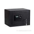 Black Petit Medium Coffre-fort avec verrouillage biométrique d&#39;empreinte digitale
